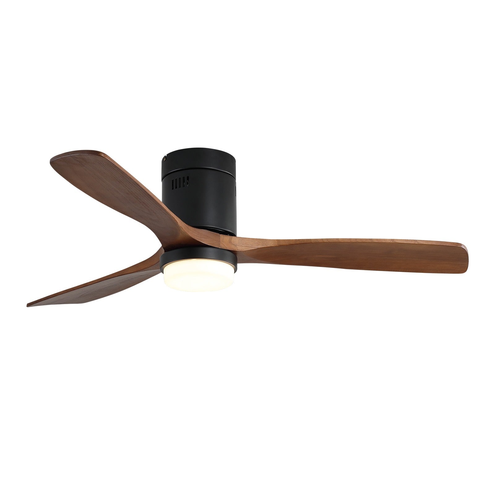 Ventilador de techo 52″ Aura - Aspas de madera y LED integrada