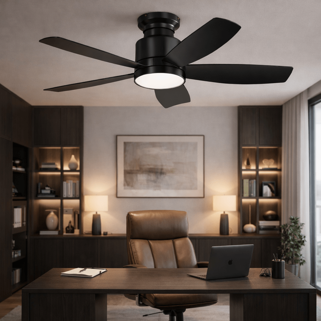 Helix | Ventilador moderno LED mando a distancia 107 cm